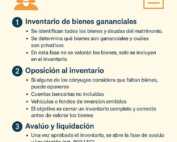 iagrama del proceso de liquidación de la sociedad de gananciales