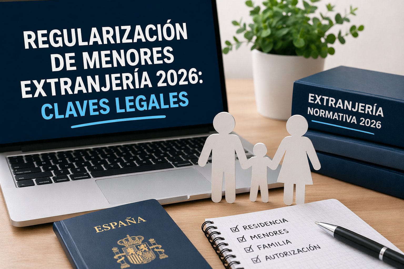 Regularización de menores extranjería 2026: claves legales